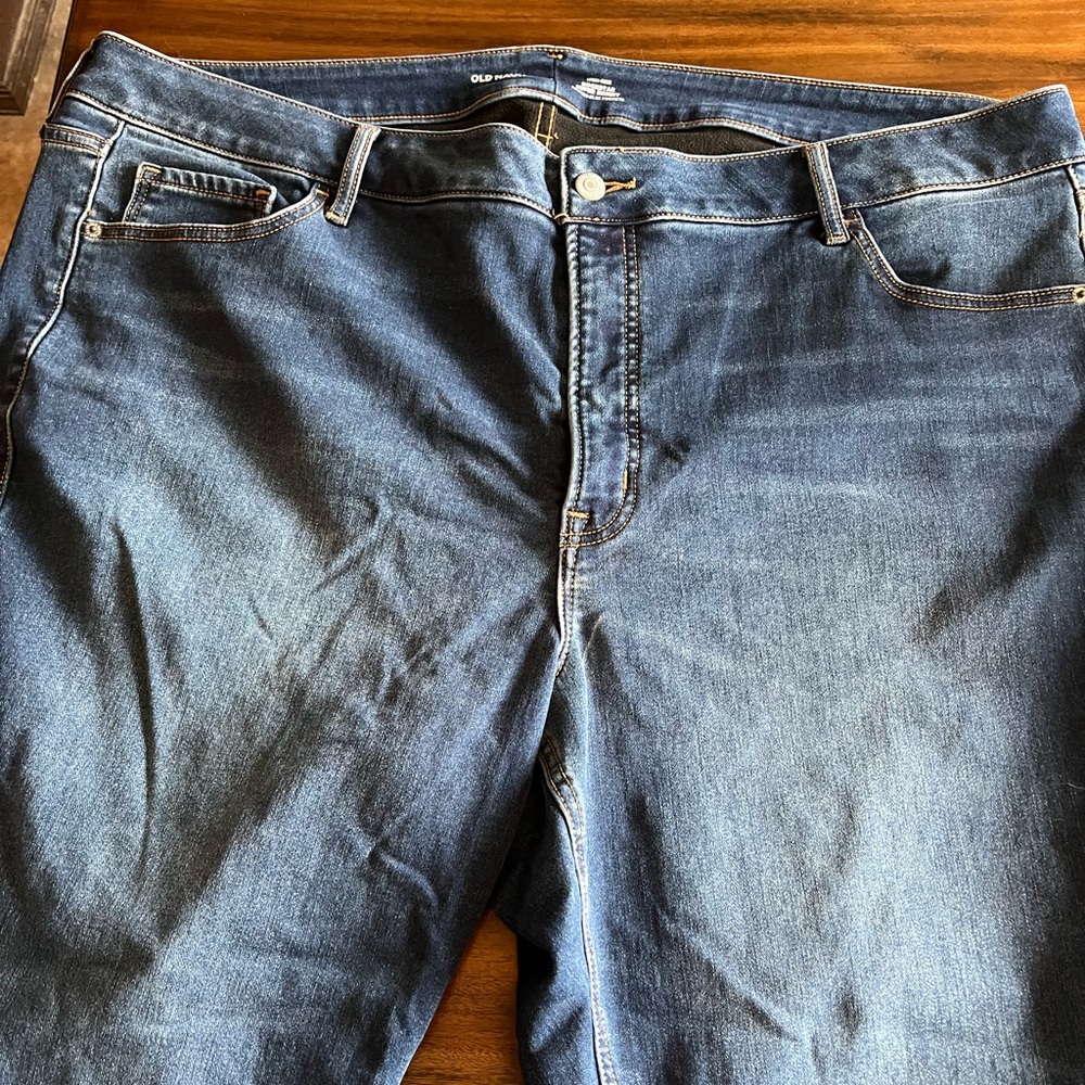 Old navy fleece lined jeans